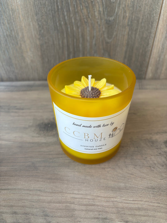 Zonnebloemkaars 280 ml